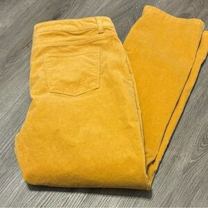 TALBOTS Simply Flattering 5-Pocket Corduroy Straight Leg Pants